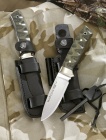 Detail v�robku: No�e - Loveck� outdoorov� pevn� n�� Muela KODIAK Sandvik 14C28N -10GM s magnesiov�m podpalova�em